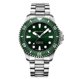 Sea-Gull Ocean Series | 100M Waterproof | Dive | Luminous | 44mm Watches Seagull Wavy Green 