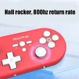 Shanwan Q37 New Mini Gamepad Micro Wireless Game Controller For Switch PS4 PS5 Android iOS PC with Hall Joystick Six-axis Gamepad Controller ShanWan 