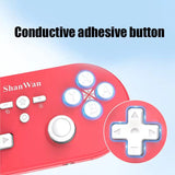 Shanwan Q37 New Mini Gamepad Micro Wireless Game Controller For Switch PS4 PS5 Android iOS PC with Hall Joystick Six-axis Gamepad Controller ShanWan 