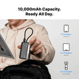 Sharge Flow 3 45W 10,000mAh Power Bank with Integrated Type-C Cable Power Bank SHARGE 