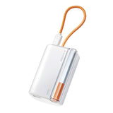 Sharge Flow 3 45W 10,000mAh Power Bank with Integrated Type-C Cable Power Bank SHARGE White 