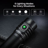 Sofirn SC18 Rechargeable EDC Mini Flashlight Pocket Torch Flashlight/Torch Sofirn 