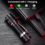 Sofirn SC18 Rechargeable EDC Mini Flashlight Pocket Torch Flashlight/Torch Sofirn 