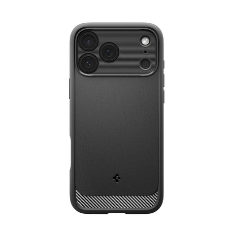 Spigen Rugged Armor MagFit Designed for iPhone 17 Pro & Pro Max Case Cover iPhone Cases Spigen Black Iphone 17 Pro 