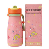 SpongeBob SquarePants Double Drinking 650ml Thermos Cup With Lifting Rope Water Bottle SpongeBob SquarePants Patrick Star 
