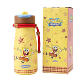 SpongeBob SquarePants Double Drinking 650ml Thermos Cup With Lifting Rope Water Bottle SpongeBob SquarePants SpongeBob 