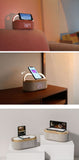 Sunrise 15W Multifunctional LED Lamp with Digital Alarm Clock, Qi Wireless Charger, Speaker, FM Radio, Touch Control LED Lamp Sunrise 