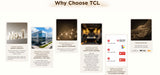 TCL A65K Design Series 3.1.2 Channel Soundbar with Audio by Bang & Olufsen, Dolby Atmos, and Wireless Subwoofer Sound bar TCL 