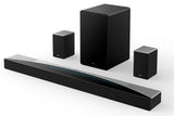 TCL Q85H Q Class 7.1.4 Channel SoundBar with Dolby Atmos, Wireless Subwoofer, and Wireless Surround Speakers Speakers TCL 