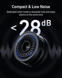 TELESIN Magnetic Phone Cooler Pro for Gaming and Live Streaming Cooling Fan for MagSafe, for iPhone/Android Magnetic Neck Mount Mobile Cooling Fan Telesin 