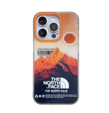 The North Face Mountain Illustration Trendy Phone Cases Cover For 14 Pro iPhone Case Furper 