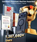 TORRAS - Ostand L1 - Professional Multi-Angle Magnetic Stand Case with Military-Grade Protection for Apple iPhone 17 Pro & Pro Max iPhone Cases Torras 