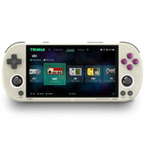 Trimui Smart Pro Handheld Game Console-4.96-inch IPS Screen, Lightweight and Portable Handheld Gaming Console Trimui Gray 64GB 