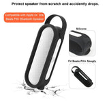 TXEsign Silicone Case For Beats Pill+ Portable Wireless Speaker Travel Carrying Case Silicone Protective Pouch With Handle Stand Up Cover Carrying Case TXEsign 
