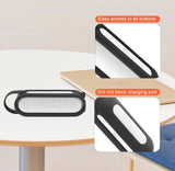 TXEsign Silicone Case For Beats Pill+ Portable Wireless Speaker Travel Carrying Case Silicone Protective Pouch With Handle Stand Up Cover Carrying Case TXEsign 