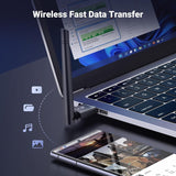 UGREEN Long Range Bluetooth 5.3 Adapter for PC, USB Bluetooth Dongle, Wireless Bluetooth Transmitter Receiver for Bluetooth Mouse Keyboard Headphones Speakers for Win11/10/8.1 (Plug & Play) Bluetooth Adapter UGREEN 