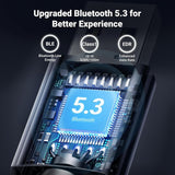 UGREEN Long Range Bluetooth 5.3 Adapter for PC, USB Bluetooth Dongle, Wireless Bluetooth Transmitter Receiver for Bluetooth Mouse Keyboard Headphones Speakers for Win11/10/8.1 (Plug & Play) Bluetooth Adapter UGREEN 