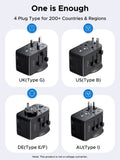 UGREEN Travel Adapter Universal GaN 65W Fast Charging Universal Travel Adapter UGREEN 