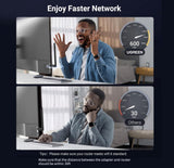 UGREEN WiFi Adapter for Desktop PC, AX900 USB WiFi 6 Adapter with 5GHz/2.4GHz Dual Band, 6dBi High Gain Antenna, Built-in Driver for Win11/10 Wifi Adapter UGREEN 