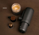 Utillife On-the-Go Coffee Machine Portable Hand Pressed Espresso Machine Coffee Grinder Utillife 