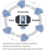 Versatile 2-in-1 Automatic Card Shuffler and Dealer Machine Max 5 Generation Card Shuffler Chudeilo 