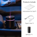 Vissko Car Diffuser Wireless Humidifier Auto Air Purifier Aroma Air Freshener with LED Light For Car Aroma Aromatherapy Diffuser Diffuser Vissko 