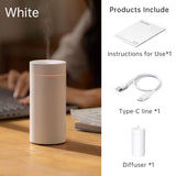 Vissko Car Diffuser Wireless Humidifier Auto Air Purifier Aroma Air Freshener with LED Light For Car Aroma Aromatherapy Diffuser Diffuser Vissko 