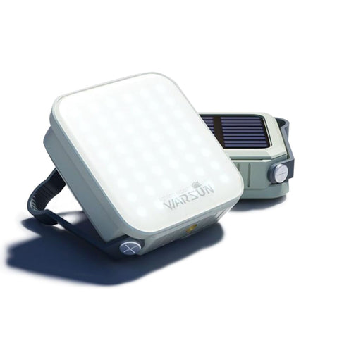 WARSUN CP36 Solar Charging Camping Lantern Flashlight, 800 Lumens, Hangable Emergency Light, Portable Power Bank, Suitable for Outdoor, Camping, Emergency Camping Light Warsun 