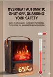 WeWarm 1800W Simulated Flame Fireplace Heater Electric Heater Fireplace WEWARM 