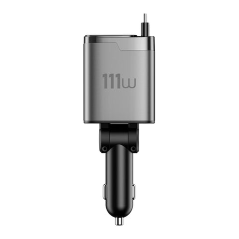 WiWU Helix Pro 111W GaN USB-A+C Fast Car Charger Wi-CC034 Car Charger WiWU 