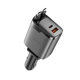 WiWU Helix Pro 111W GaN USB-A+C Fast Car Charger Wi-CC034 Car Charger WiWU 