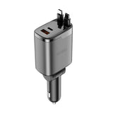 WiWU Helix Pro 111W GaN USB-A+C Fast Car Charger Wi-CC034 Car Charger WiWU 