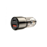 WiWU WI-QC012 95W PD+QC Kirsite Geek USB + Type-C Fast Car Charger Fast Car Charger WiWU 