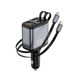 WiWU Wi-QC027 Exeed 117W QC+PD Fast Car Charger Fast Car Charger WiWU 