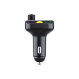WiWU Wi-QC031 Bluetooth 5.3 Car FM Transmitter with RGB Lights & 38W Fast Car Charger WiWU 
