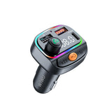 WiWU Wi-QC031 Bluetooth 5.3 Car FM Transmitter with RGB Lights & 38W Fast Car Charger WiWU 