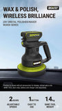 WORX WU858.9 20V Eccentric Shaft Car Waxing and Polishing Machine Car Waxing WORX 