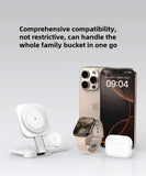 W&P N3 Wireless Charger Triple-in-One Magnetic Fast Charging Station For iPhone/AirPods Headset/iWatch Wireless Charging Stand W&P 