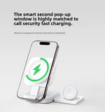 W&P N3 Wireless Charger Triple-in-One Magnetic Fast Charging Station For iPhone/AirPods Headset/iWatch Wireless Charging Stand W&P 
