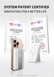 W&P Qi2 Magnetic Power Bank With Magsafe Stand, 35W Ultra-Thin 20000mAh Power Bank W&P 