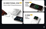 W&P Qi2 Magnetic Power Bank With Magsafe Stand, 35W Ultra-Thin 20000mAh Power Bank W&P 