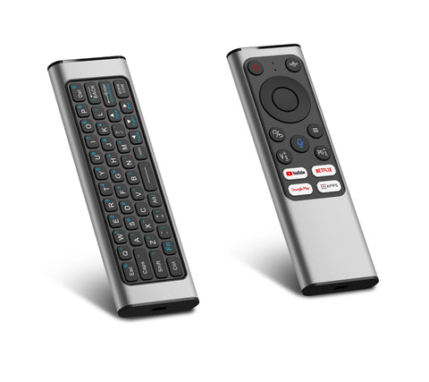 Core 9 Remote X9 air Mouse Remote Control with Keyboard Aluminium Alloy Shell Voice ...