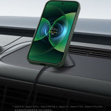 Xiaomi 30W Car Magnetic Wireless Charger Strong Magnetic Attachment | 360° Adjustment | Compatible with Multiple Car Models Wireless Charging Car Mount Xiaomi 