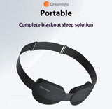 Xiaomi Dreamlight 3D Travel Eye Mask Sleep Blackout 3D Stereoscopic Sleep Aid Portable for Men Women Adult Students Blindfold Eye Mask Xiaomi 