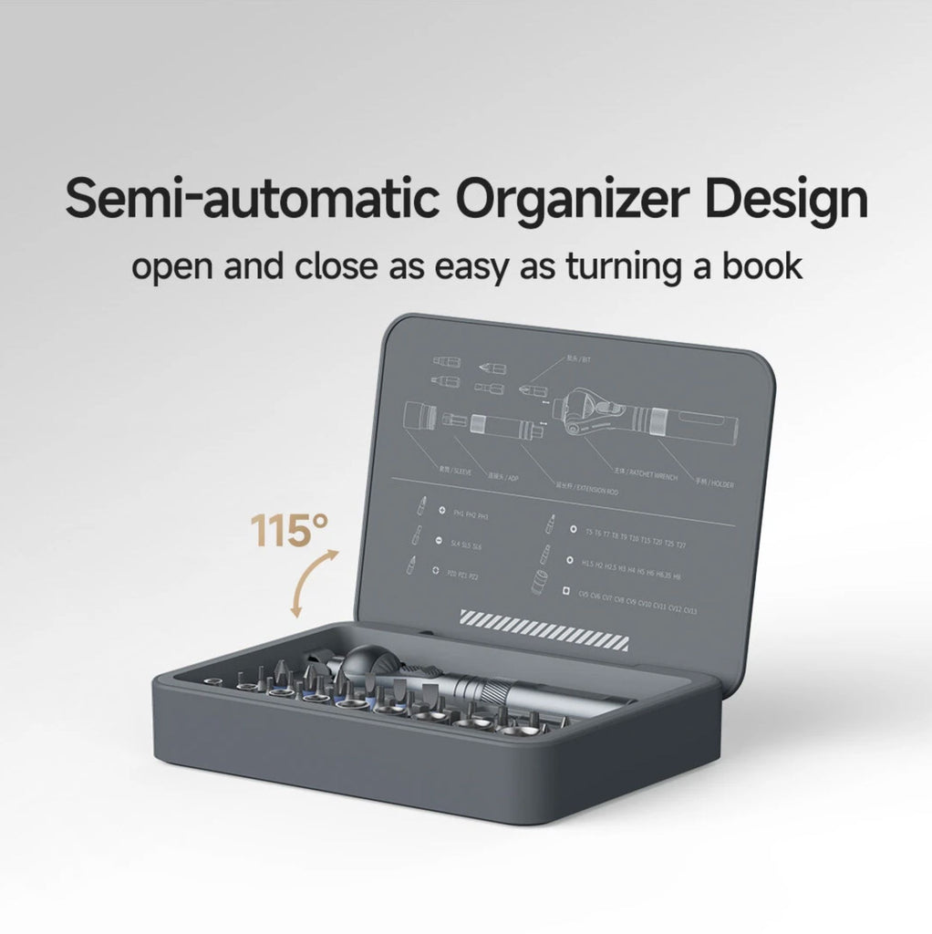 Xiaomi DUKA Atuman RS2 Ratchet Screwdriver Set with 40-in-1 Accessories ...