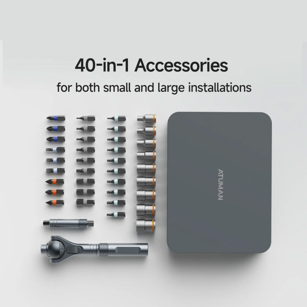 Xiaomi DUKA Atuman RS2 Ratchet Screwdriver Set with 40-in-1 Accessories ...