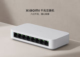 Xiaomi Gigabit Ethernet Switch Network Switch 8 Ports 10/100/1000Mbps Ethernet High Performance Internet Splitter 16Gbps Wireless Switch Xiaomi 