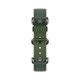 Xiaomi Mi Band 8 Nylon Braided + Leather Watch Replacement Band Replacement Straps Xiaomi Olive Green 