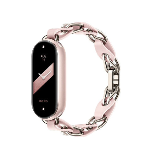 Xiaomi Mi Band Fashion Hollow Bracelet Pink Gold Replacement Straps Xiaomi 