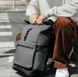 Xiaomi Mijia Curled Casual Backpack For Men & Women 15.6 Inch Laptop Backpack Bag Casual Bag Schoolbag Teens Business Trips Backpack Xiaomi 